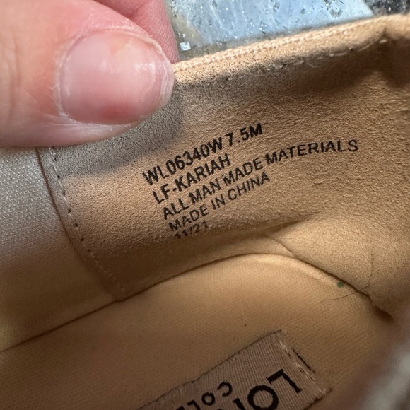 London Fog Collection Kariah Logo Slip On Espadrille Shoes Women’s Size 7.5 - Picture 9 of 10